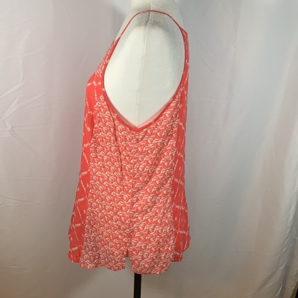 Lucky Brand Coral Halter Design Tank Top - Picture 3 of 8